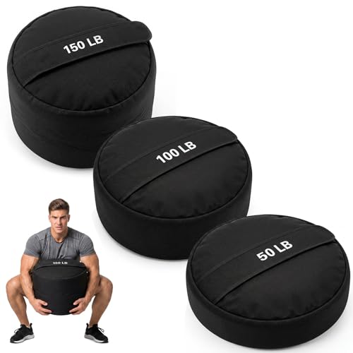 1 Pcs Sandbag for Working Out, Heavy Duty Unfilled Workout Sandbag for Weight Training, Cross Training, Strongman, Fitness, Full Body, Adjustable Weight for Commercial and Home Gym