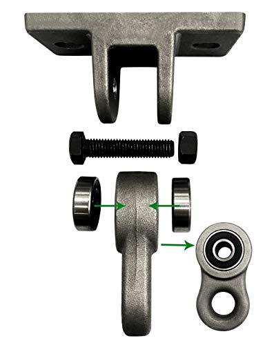 ABUSA Heavy Duty Metal Color Swing Hangers Screws Bolts Included Over 5000 lb Capacity Playground Porch Yoga Seat Trapeze Wooden Sets Indoor Outdoor 2 Pack - color: 2 Packs Silver, size: 2 Pack
