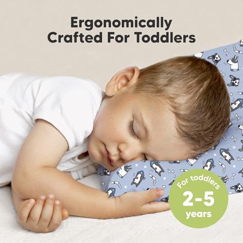 Toddler Pillow with Pillowcase, 13x18 My Little Dreamy Pillow (Pawtrol) - color: Pawtrol