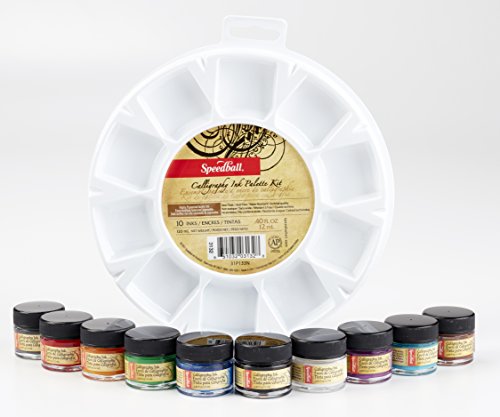Speedball Art Products SB3132 Calligraphy Ink Palette Kit