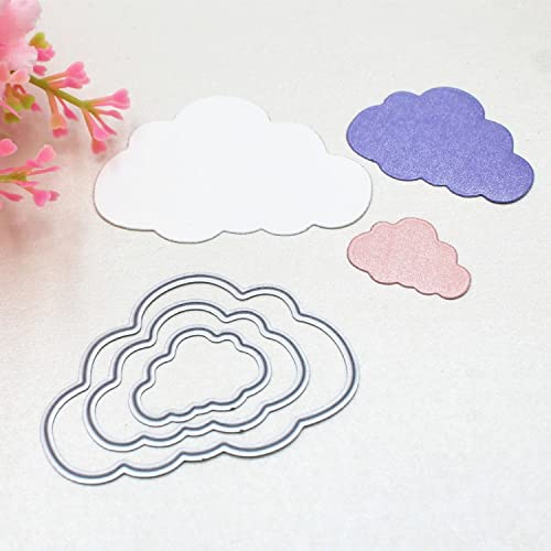 Metal Cutting Dies Stencil DIY Scrapbooking Embossing Tool DIY Paper Cards Album Decoration (Cloud) - style: Cloud