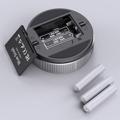 BlueSnail Kitchen Timer with LED Digital Display Smart Efficana for Home Classroom Gym Office, Volume and Brightness Adjustable Productivity Timer (Silvery) - color: Silvery