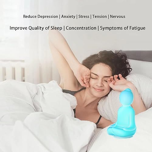 ETHORY Mindfulness Breathing Yoga 4-7-8 Guided Visual Meditation Breathing Light Rechargeable Relaxation Christmas Gifts Halloween Gifts