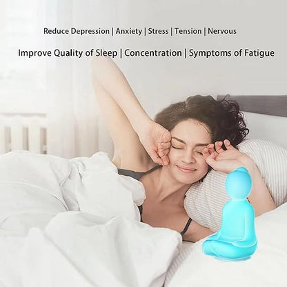 ETHORY Mindfulness Breathing Yoga 4-7-8 Guided Visual Meditation Breathing Light Rechargeable Relaxation Christmas Gifts Halloween Gifts