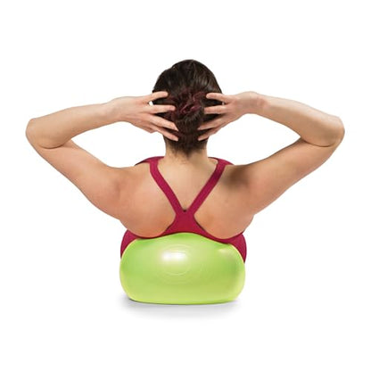 OPTP Soft Movement Ball – Green Inflatable Exercise and Pilates Ball, 12" | For yoga & core stability, soft density inflatable physical therapy ball featuring easy-grip texture, Latex & phthalate free