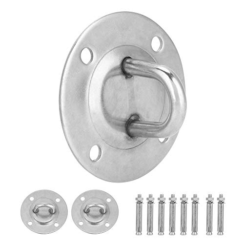 Jonlaki Swing Hangers, Stainless Steel Hammock Wall Hooks for Wall Ceiling Mount, Indoor Outdoor Hammock Chair Hanging Swing Hanging