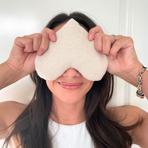Stillnus Weighted Heart Eye Pillow & Eye Mask – Gift for Women, First Light