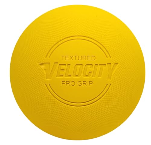 Velocity Pro Grip Lacrosse Balls - 6, 12, 18, 60 and 120 Packs - Certified for Youth, Club, High School, CLA, and College Game Play - color: Yellow, size: 120 Balls