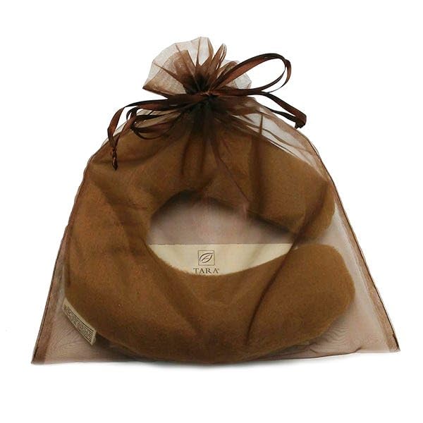 TARA Spa Therapy Herbal-Ease Aromatherapy Neck Pillow, Gift Bag, Chai - color: Chai