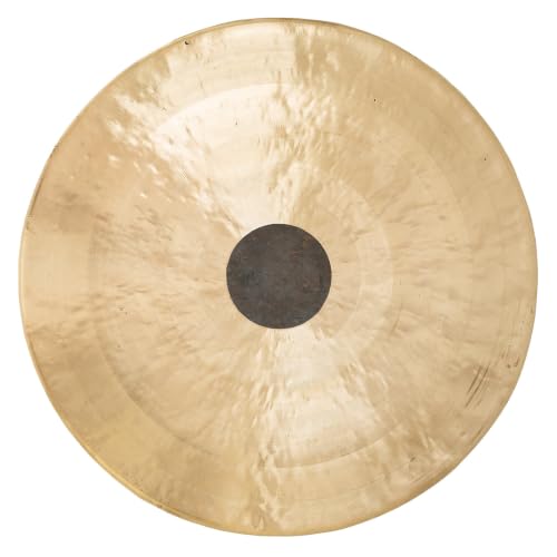 Unlimited Chocolate Drop Gongs - Includes Gong, Mallet & Rope/Bronze Chinese Gong/Bright Tones/For Sound Healing, Meditation & Yoga/Small & Large Available - size: 28"