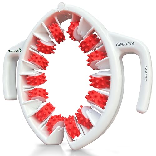 TESMED Cellulite Manual Massager Roller for Thighs and Buttocks