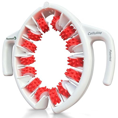 TESMED Cellulite Manual Massager Roller for Thighs and Buttocks