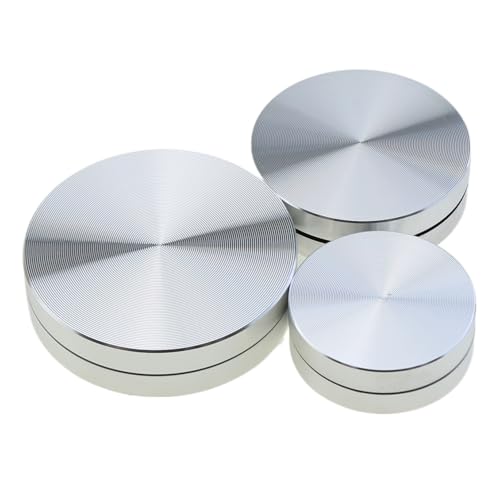 MEETOOT 3-Piece Pottery Trimming Rotary Tool Set - Includes 30mm, 38mm and 45mm Ceramic Tools, Perfect for Professional Potters and Hobbyists