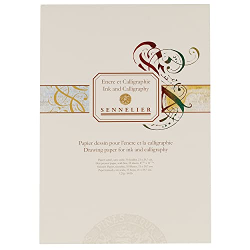 Sennelier Calligraphy Pad 8.25 X 11.25In