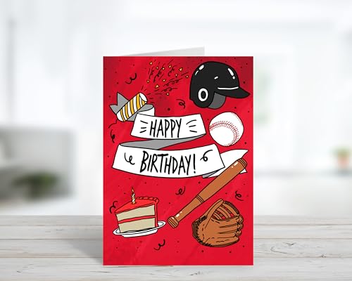 Happy Birthday Baseball Fan and Lover - style: Baseball