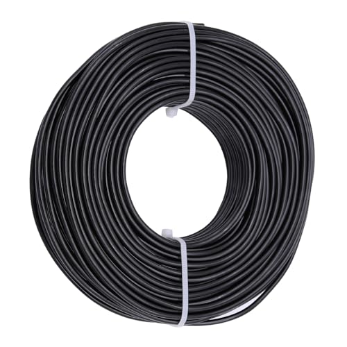 12 Gauge Aluminum Craft Wire, 100 Feet 2mm Bendable Metal Wire for Jewelry Making, Sculpting and Floral Design, Soft Armature Wire for DIY Crafts (Black) - size: 12 Gauge(2mm), style: Black