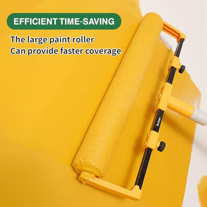 VOOMEY 18 Inch Paint Roller Frame, Adjustable 12-18" for Large Painting | Extendable 12-18" Frame Supports Large Area Painting on Walls And Ceilings with Compatible Extension Poles - size: 18"Paint Roller Frame