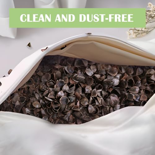 USlixury Buckwheat husks - 1 LB Pillow Fillings, Stuffing Bulks, 100% Buckwheat Pillow Replacement