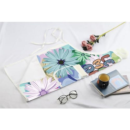 MBMSO Painting Artist Apron with Pockets Artist Painter Gifts Art Lover Gift for Art Teacher Student Painter Apron Waterproof - color: Let's Make Art Apron