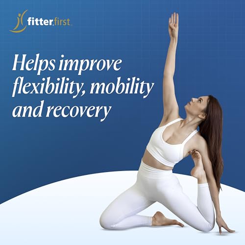 FitterFirst Wooden Slant Board -13.5 Inches Wide - Adjustable incline | Helps to Strengthen Calves, Achilles Tendons, Heels, and Shins - Great for Injury Recovery or Fitness Enthusiasts