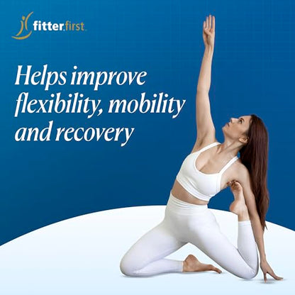 FitterFirst Wooden Slant Board -13.5 Inches Wide - Adjustable incline | Helps to Strengthen Calves, Achilles Tendons, Heels, and Shins - Great for Injury Recovery or Fitness Enthusiasts