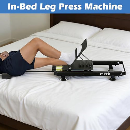in-Bed Leg Press Machine for Rehab, Low-Impact Leg Strength Trainer