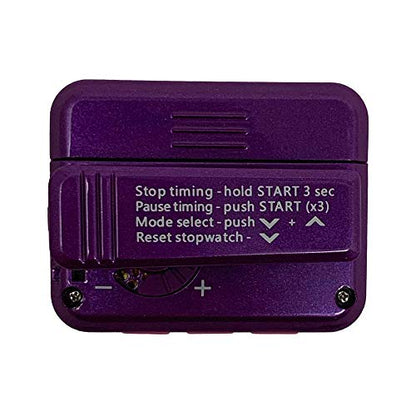 Gymboss Plus Interval Timer and Stopwatch (Violet/Pink) - color: Violet / Pink