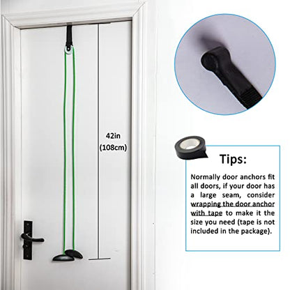 Shoulder Pulley Over The Door Physical Therapy System - color: Green