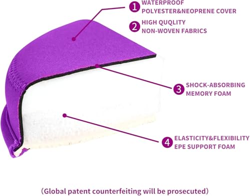 Yoga Knee Pad Cushion - color: Purple
