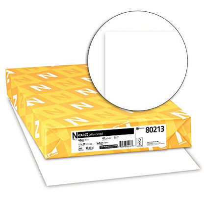 Exact Vellum Bristol, 11" x 17", 67 lb/145 gsm, White, 94 Brightness, 250 Sheets (80213)