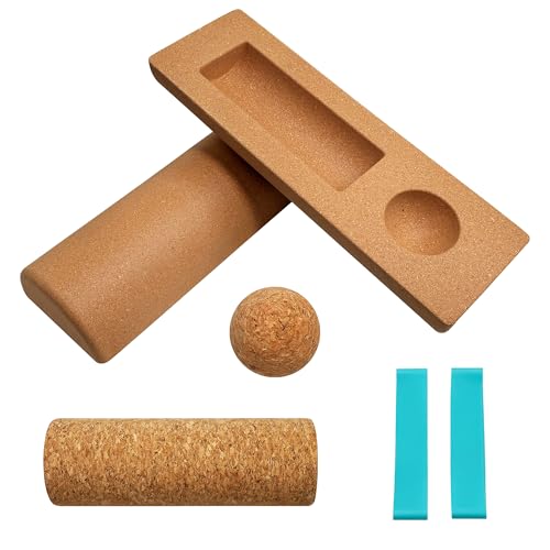 Cork Balance Board Foot Balance Cork Ankle Stability Trainer | Improve Foot Function | Prevent Falls | Corking balance board For Home Gym