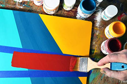 GOLDEN SoFlat Matte Acrylics, Fluorescent Pink, 4 fl. oz. Jar | Artist grade paint with gouache-like matte coverage, acrylic durability, and smooth self-leveling consistency.
