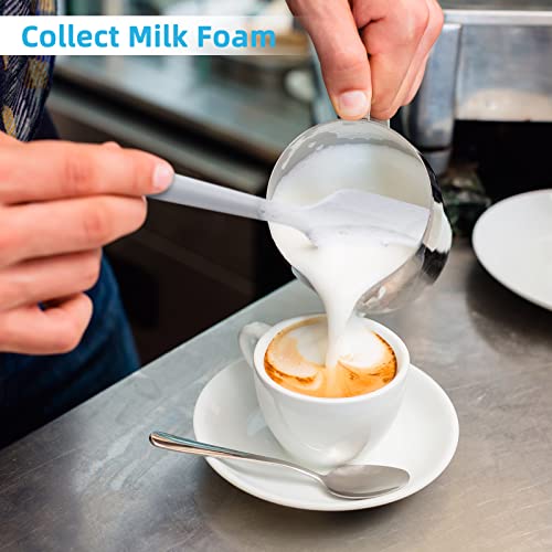 Secura Silicone Spatula,Non Stick Rubber Kitchen Spatulas,Suitable for Cooking,Mixing and Collect Milk Foam Gray small