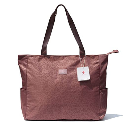 ESVAN LARGE BEACH BAG Water Resistant Lightweight 20 inch Women Oversize Tote Bag for Gym Beach Travel Pool Yoga Nurse - color: A01