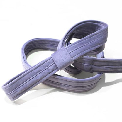 8.2ft 2.5m Aerial Straps Ropes Yoga Aerial Acrobatics Body Aerial Loop Trapeze Circus Apparatuses Equipment Three-Layer Straps 1 pairs - color: Light Purple