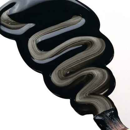 GOLDEN High Flow Acrylics, Transparent Shading Gray, 1 fl. oz. Bottle | Artist grade paint blending the strength of acrylic and versatility of ink for spraying, drawing, staining and mixed media. - color: Transparent Shading Gray