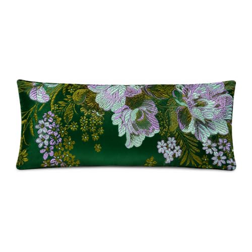 Handmade Luxe Serenity Eye Pillow - All-Natural Flaxseed - Unscented or Lavender Scented – Weighted Eye Mask for Yoga, Meditation, Hot & Cold Therapy - color: SPRING GREEN, style: LAVENDER SCENTED