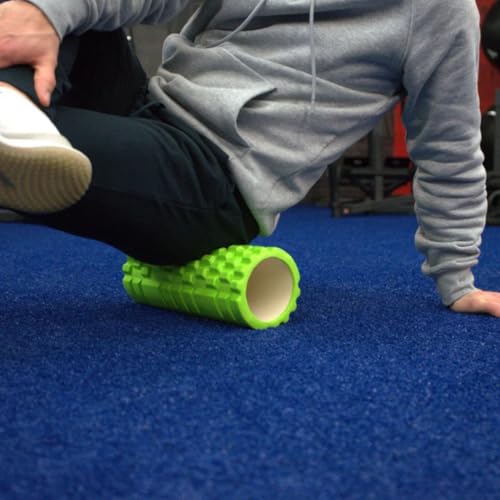 Gronk Fitness Foam Roller | 13 Inch Green Trigger Point Roller