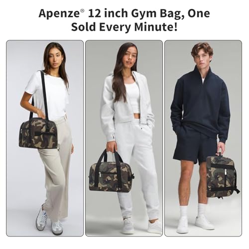 Apenze Small Gym Bag,12 inch Carry On Bag - color: Camouflage, size: 12 inch