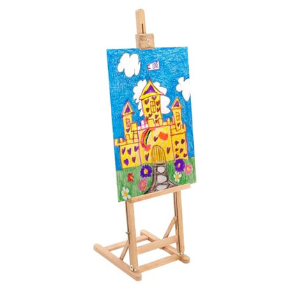 Floor Standing Easel Studio H Frame Easel Painting Canvas Holder Stand Art Easel