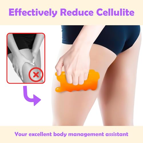 Upgrade Fascia Massage Blaster Tool for Myofascial Release, Cellulite, Muscle Knots, Trigger Points (Resin) Large Cellulite Massager Tool for Body Tension Relief Promote Lymphatic Circulation