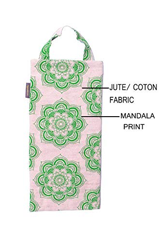 Yoga Sand Bag Jute/Cotton Unfilled for Yoga Weights and Resistance Training
