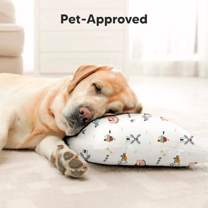 Toddler Pillow with Pillowcase, 13x18 My Little Dreamy Pillow (Pawtrol) - color: Pawtrol