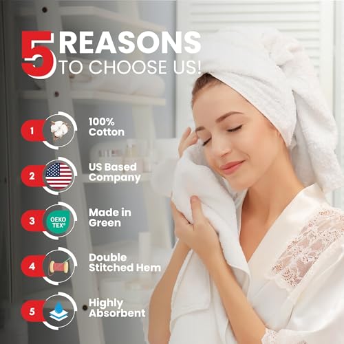 Infinitee Xclusives 100% Cotton Hand Towels for Bathroom - Set of 6 | Ultra Soft, Absorbent & Quick-Drying |16x28 inches| Luxury Hand Towel Set |600 GSM| Gym, Shower, Spa & Hotel Use - color: Profound Purple, size: Hand Towels - 6 Pack