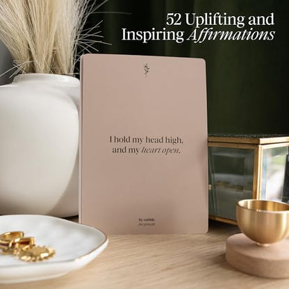 Rabble Self-Care and Affirmations Deck - 52 Affirmations and 52 Self Care Exercises