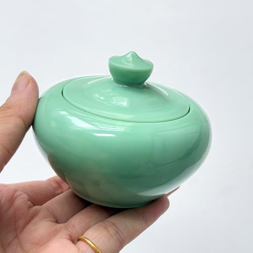 RESINWORLD 3.3'' Trinket Pot and Lid Silicone Mold, Cute Storage Jar Mold for Epoxy Resin, Clay, Plaster