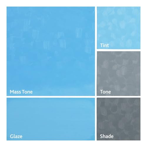 Tusc & Pine Artist Oil Paint - Luminous Blue, 40 ml, Non-Yellowing, Rich & Creamy Consistency, Maximum Pigment Load, Small Batch Milled Oil Paints Made in the USA - color: Luminous Blue, size: 1.35 Fl Oz (Pack of 1)