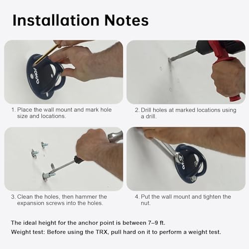 Wall Ceiling Mount Bracket for Suspension Straps, Aerial Yoga Swing & Hammock, Gymnastic Rings, Boxing Punching Bags, Body Strength Gym Equipment and Battle Ropes - color: BK-2