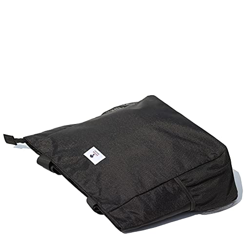 ESVAN LARGE BEACH BAG Water Resistant Lightweight 20 inch Women Oversize Tote Bag for Gym Beach Travel Pool Yoga Nurse - color: Black