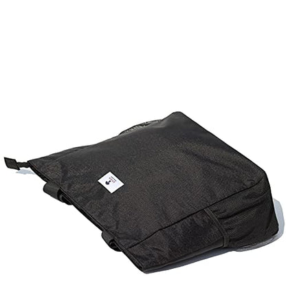 ESVAN LARGE BEACH BAG Water Resistant Lightweight 20 inch Women Oversize Tote Bag for Gym Beach Travel Pool Yoga Nurse - color: Black